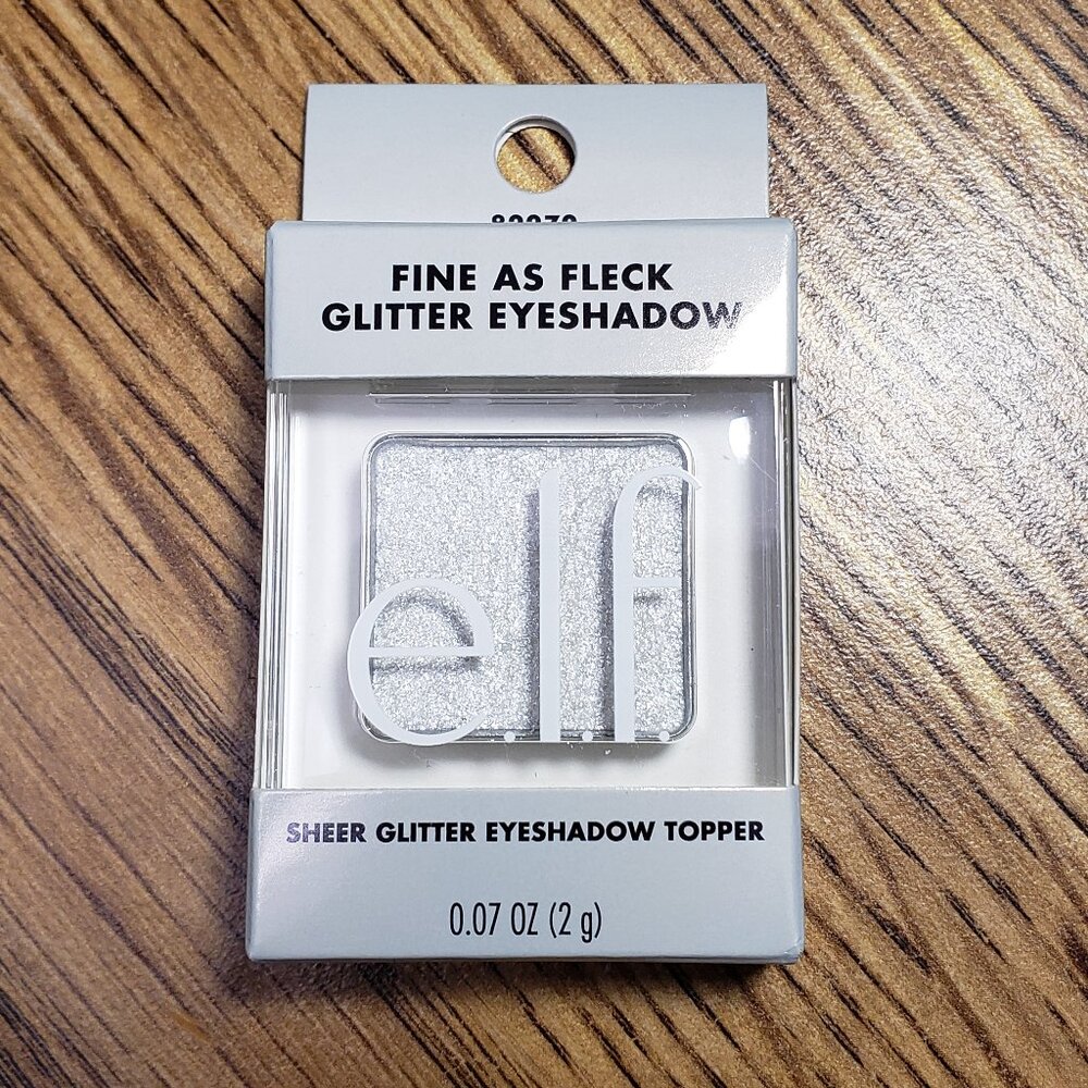 Elf Fine as Fleck Glitter Eyeshadow Certified Platinum